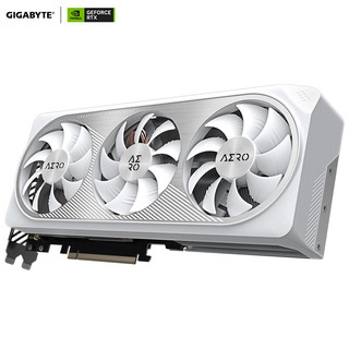 技嘉4070TiS显卡 雪鹰 GeForce RTX 4070 Ti SUPER AERO OC 16G DLSS 3电竞AI设计显卡【注册四年保】