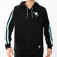 adidas 阿迪达斯 男子休闲加绒运动服连帽套头衫HB3125