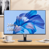 PHILIPS 飞利浦 23.8英寸IPS节能100Hz办公娱乐显示器24E1N1100D