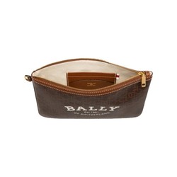 BALLY 巴利 CERTHE W.TML女士长款拉链印花手拿包棕色