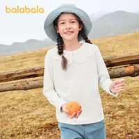 88VIP：巴拉巴拉 童装女童t恤长袖秋装新款上衣中大童洋气儿童打底衫