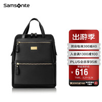 Samsonite 新秀丽 电脑包休闲双肩背包时尚可手提包黑色小号10.1英寸BT5*09003