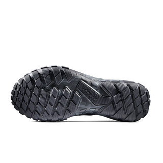 MAMMUTMAMMUT猛犸象Hueco 男士户外跑舒适透气低帮攀岩登山鞋 黑色-钢灰色 41.5