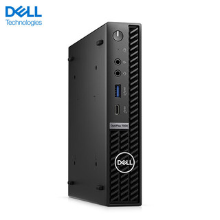 戴尔（DELL）OptiPlex7000MFF商用办公迷你mini台式机电脑i7-12700T/16G/1T固态/ 单主机/含键鼠