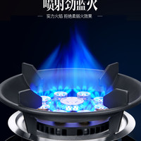 AOLAINA 奥莱纳 煤气灶单灶家用单个燃气灶天然气液化气灶嵌入式台单眼猛火炉具