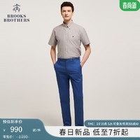 布克兄弟（BrooksBrothers）男士24早春简约轻薄纯色长裤百搭休闲裤 4004-藏蓝色 40/34