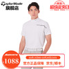 Taylormade泰勒梅高尔夫T恤2024服装夏季Block男士圆领休闲舒适户外短袖 M19502 白色 L