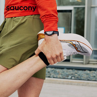 索康尼（SAUCONY）男鞋 2024春啡鹏3专业竞速跑鞋运动鞋缓震透气马拉松跑步鞋 啡鹏3/冲金时刻 41