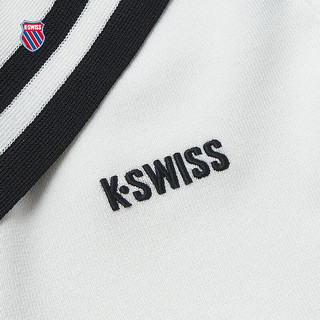 盖世威（K·SWISS）女外套 24夏季 休闲舒适透气针织外套 199916 115芡实白 M