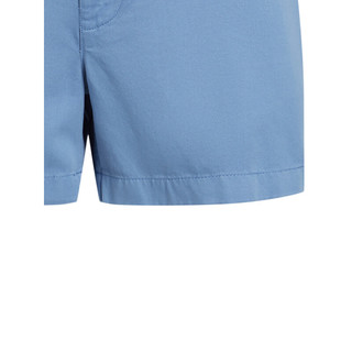 Polo Ralph Lauren 拉夫劳伦 女装 24年夏斜纹棉布卡其短裤RL25516 400-蓝色 4