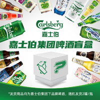 Carlsberg 嘉士伯 啤酒盲盒2罐/瓶随机发货