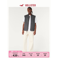 HOLLISTER24春夏白色宽松阔腿休闲加厚牛仔裤 男 355816-1 奶油色 30/30 175/76A