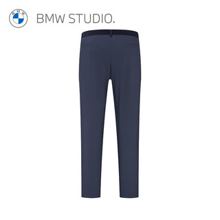 BMW Studio宝马studio 2024年春夏男装纯羊毛舒适针织休闲裤 NAVY 40