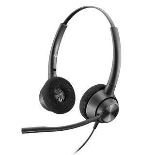 宝利通（POLYCOM）EncorePro 320 USB-C双耳头戴式办公耳机 降噪型话务客服耳麦(Type-C接口) EP320 Type-C接口