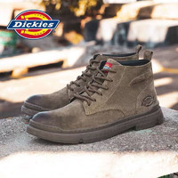 Dickies 帝客 马丁靴男秋冬季英伦靴子男女复古作战靴潮工装靴男 驼色 44