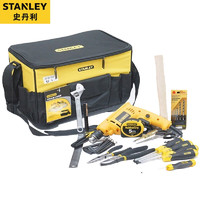 STANLEY 史丹利 32件全能工具组套多功能得伟电钻电动工具套装工具包CS-82-012-TC