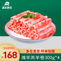 春焕新：滩羊鲜生 宁夏滩羊肉  羊肉卷300g*4