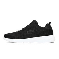 SKECHERS 斯凯奇 运动鞋男女同款轻便网面休闲鞋 黑白色/BLK 42