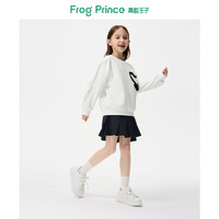 FROG PRINCE 青蛙王子 女童半身裙春夏新款洋气百褶裙女孩短款裙子