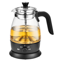 SEKO 新功 家用 黑茶煮茶器 蒸汽喷淋式 养生玻璃煮茶壶 S35