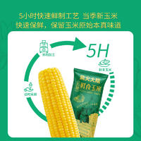 88VIP：柴火大院 鲜食黄糯玉米1.76kg8根糯玉米大苞米
