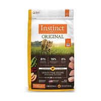 Instinct 百利 TOTAL EQUILIBRIOINSTINCT猫粮生鲜本能混合冻干高蛋白营养 经典无谷鸡全猫粮-11磅/5kg