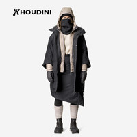 HOUDINI胡丁尼 The Cloud 云朵 男女同款户外保暖棉服带帽外套 石墨黑、岩黑 M