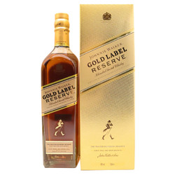 JOHNNIE WALKER 尊尼获加 金牌 调和 苏格兰威士忌 40%vol 700ml 单瓶