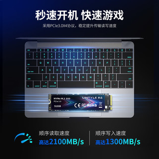 凌态SSD固态硬盘m.2 (NVMe协议) PCle3.0x4长江颗粒内置台式笔记本 【512G】-X15L-PCIe3.0丨精选颗粒