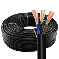 凤达 国标中型橡套线 软橡套线 绝缘软电缆 防水电线橡皮线YZ 3*2.5平方 新