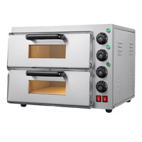 苏勒电烤箱商用双层大容量披萨烤箱面包蛋糕店大型披萨电烤炉烘焙   经典双层披萨炉  1盘及以上