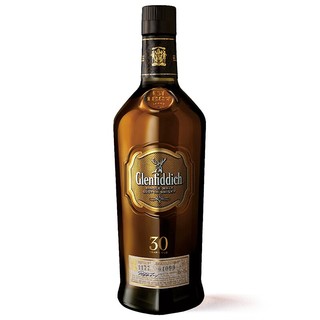 格兰菲迪（GLENFIDDICH）格兰菲迪 GLENFIDDICH 单一麦芽苏格兰威士忌 斯佩塞 洋酒 格兰菲迪30年700mL