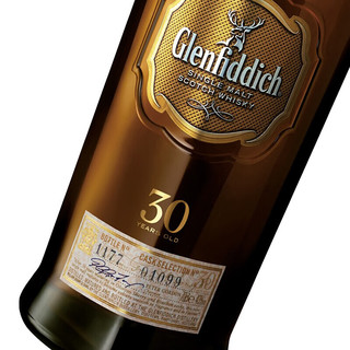 格兰菲迪（GLENFIDDICH）格兰菲迪 GLENFIDDICH 单一麦芽苏格兰威士忌 斯佩塞 洋酒 格兰菲迪30年700mL