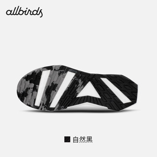Allbirds Tree Flyer 2（）绿科技轻量跑鞋二代减震厚底运动跑鞋 自然黑 38.5 女码