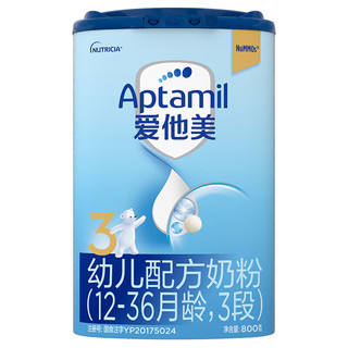 Aptamil 爱他美 婴幼儿配方奶粉   3段 800g