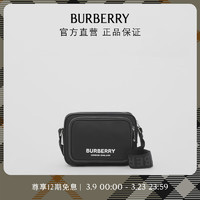 BURBERRY 博柏利 男包 徽标印花尼龙斜挎包80490941