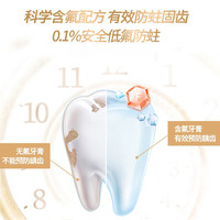 牙博士金装长效防蛀牙膏220g*2支+4支牙刷含氟护龈防龋减少牙菌斑