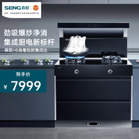 SENG 森歌 H5消毒柜集成灶家用消毒柜一体灶厨房抽油烟机旗舰店