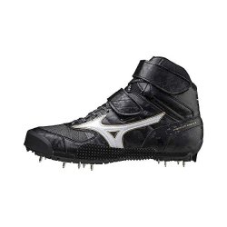 mizuno美津浓fieldgeo标枪投掷用钉鞋右黑x白x金27