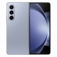 SAMSUNG 三星 Galaxy Z Fold5 超闭合折叠 IPX8级防水 5G折叠手机 冰萃蓝 12GB+512GB