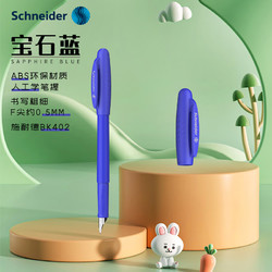 Schneider Electric 施耐德电气 Schneider 施耐德 钢笔 BK402 蓝色 F尖 单支装