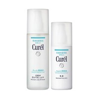 Curél 珂润 官方正品日本松本清Curel/珂润清爽化妆水I号补水超保湿乳液套装