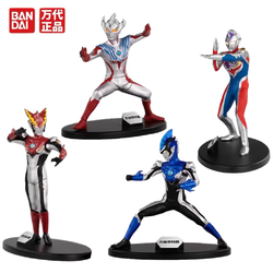 BANDAI 万代 奥特曼儿童玩具男女孩生日礼物奥特收藏立像随机发（德凯，罗索，布鲁，泰迦，隐藏款）