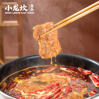 小龙坎 生鲜火锅食材 新鲜火锅配菜 冒菜串串麻辣烫食材 麻辣牛肉150g