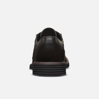 斯凯奇（Skechers）耐磨缓震健步鞋软底商务休闲户外简约百搭皮鞋 438-BBK全黑色 40