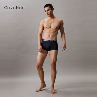 Calvin Klein内衣24春夏男士三条装撞色提花腰边低腰防夹臀内裤NP2648O L2C-晴空蓝/海洋蓝/静谧蓝 L