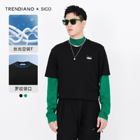 TRENDIANO KEEP SMILING 艺术胶囊系列圆领短袖T恤男