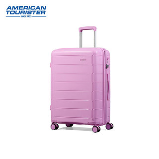 美旅轻便休闲青春元气拉杆箱大容量行李箱可扩展旅行箱NI8 粉色 24英寸