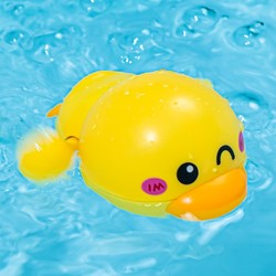 奇森 宝宝洗澡戏水发条小鸭