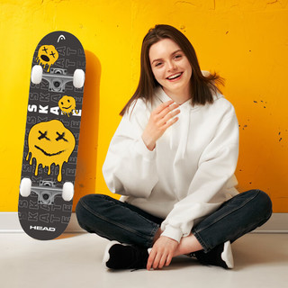 海德（HEAD）滑板成人双翘板儿童青少年初学者滑板车刷街专业板H23SK24小情绪